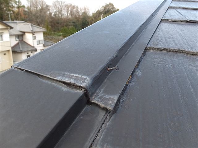 軒先板金のジョイント